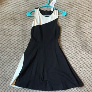 Black and white Aqua dress